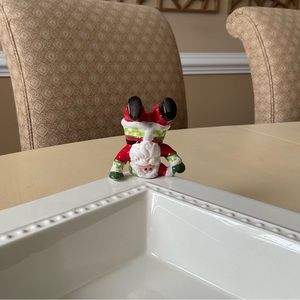 Christmas Santa With Gifts Platter Decoration- Upside Down 🎁